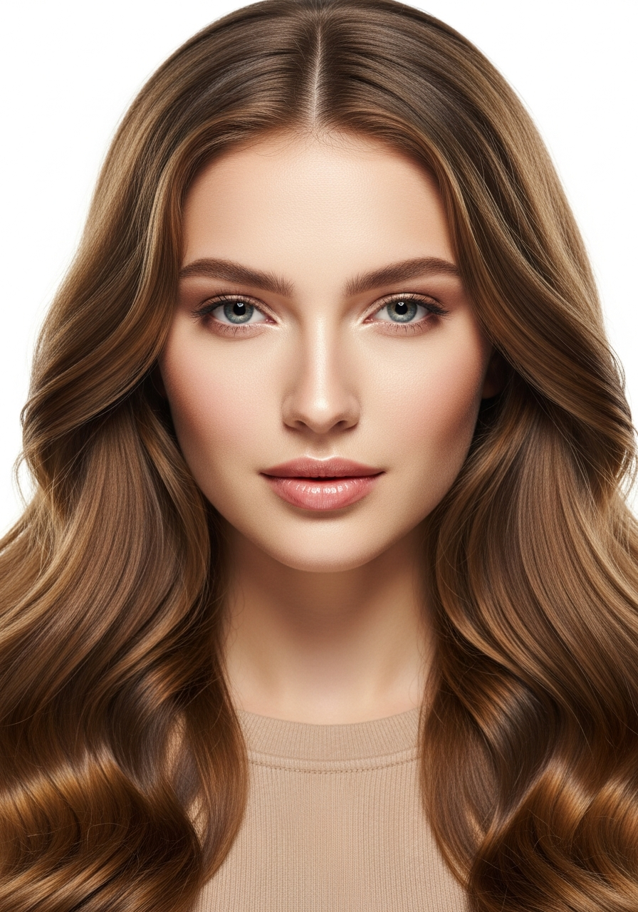 Face-Framing Long Layers for Thick Hair 2026