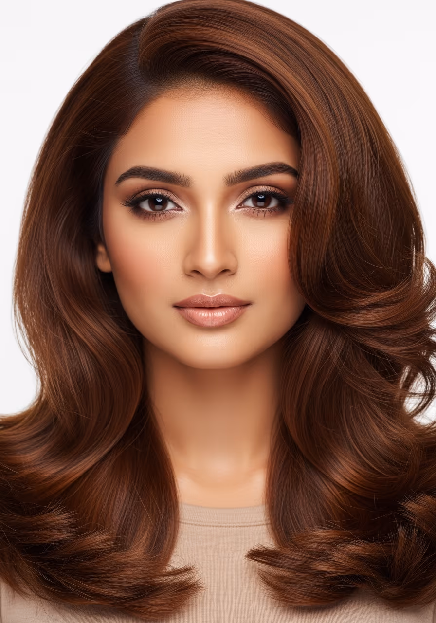 Voluminous Long Layers for Thick Hair 2026