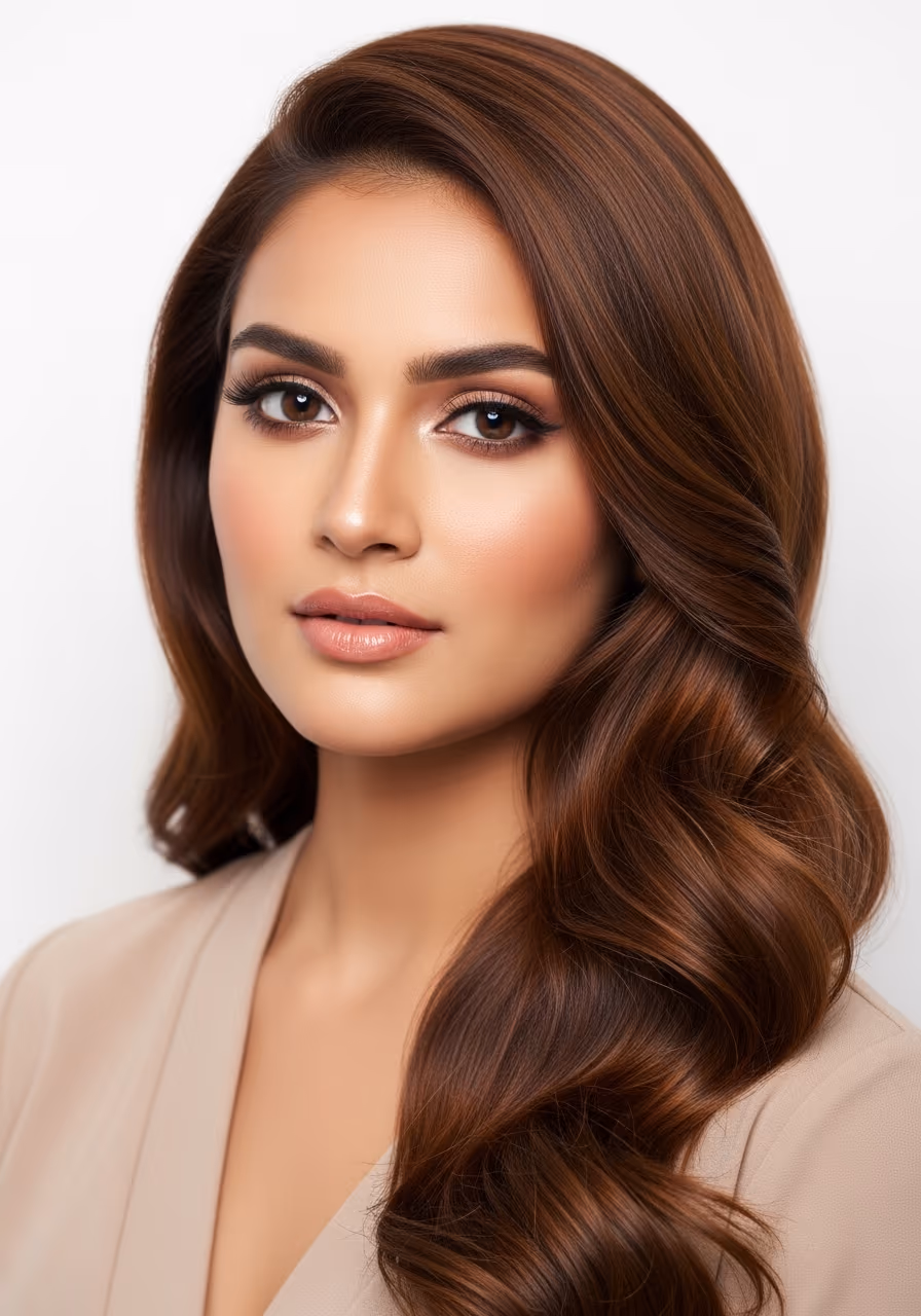 Glossy Long Waves 2026 - 24 Long Wavy Hairstyles That Are Effortlessly Beautiful