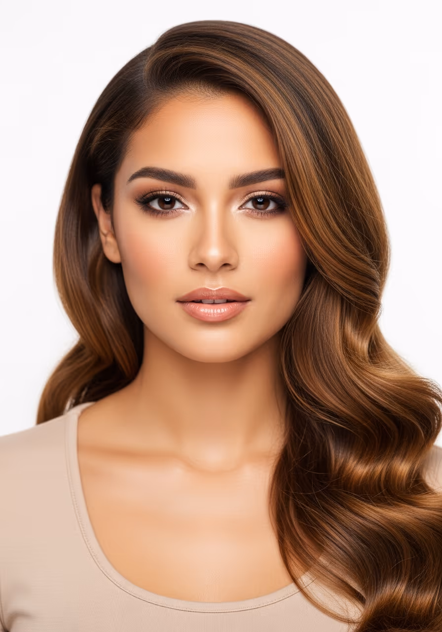 Polished Long Waves 2026 - 24 Long Wavy Hairstyles That Are Effortlessly Beautiful