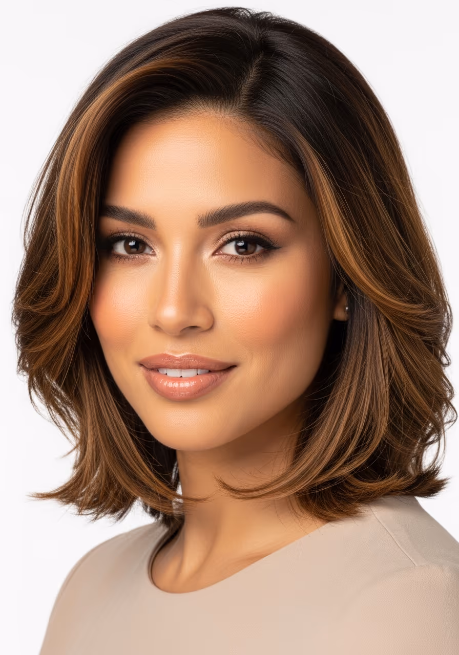 Layered Lob for Thin Hair 2026