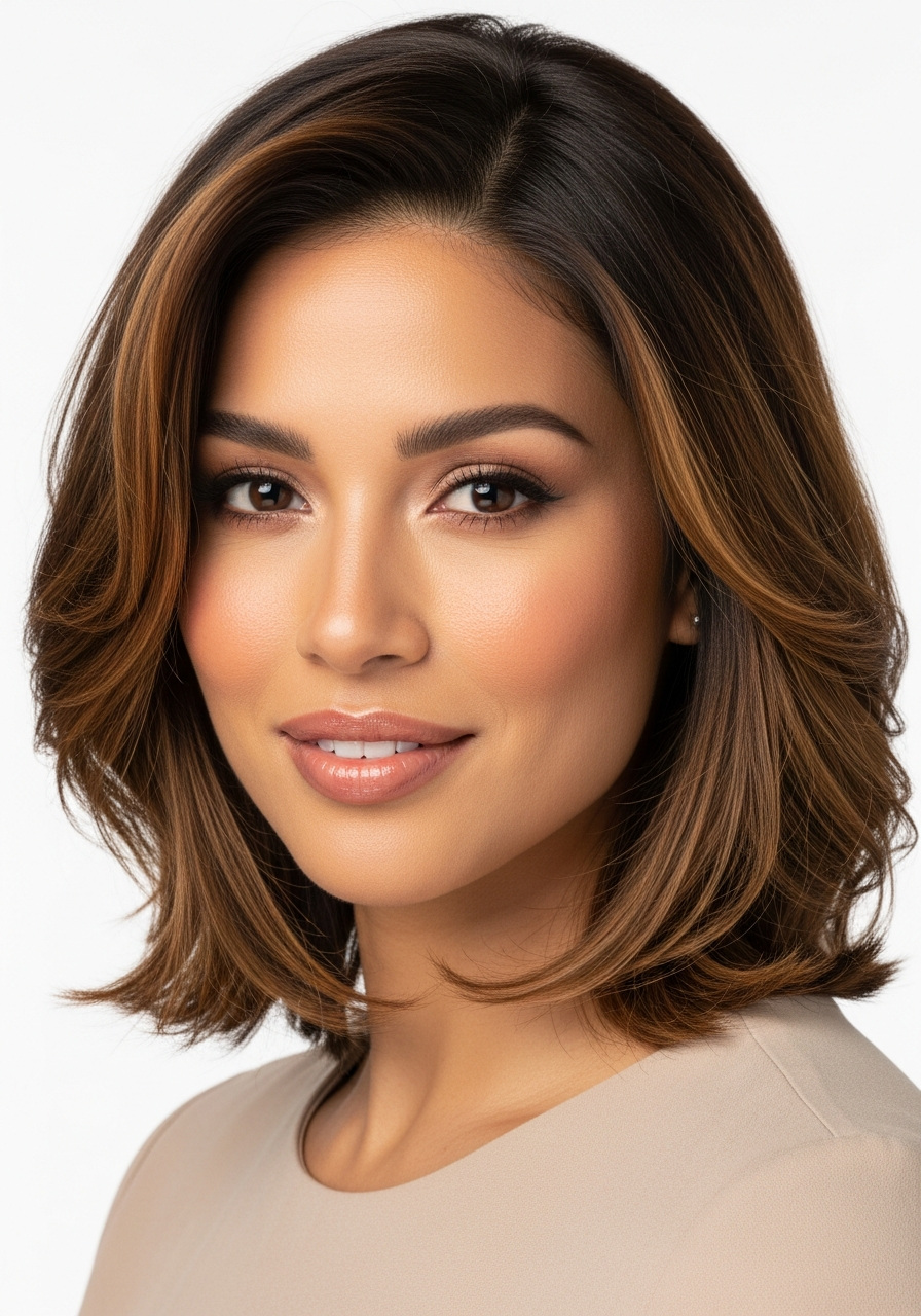 Layered Lob for Thin Hair 2026