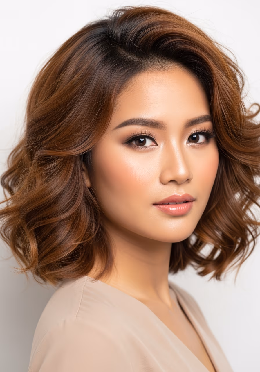 Curly For Oval Face - Medium-Length Curly Hairstyles for 2026