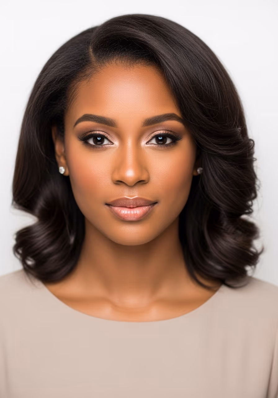 Polished Medium Curls - Medium-Length Curly Hairstyles for 2026