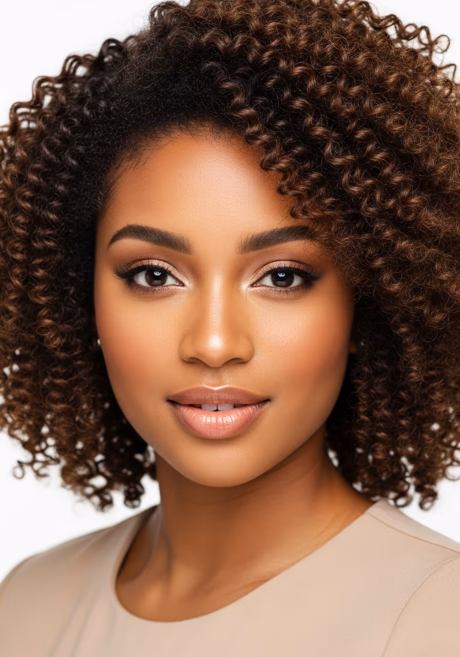 Tightly Coiled Medium hairstyle