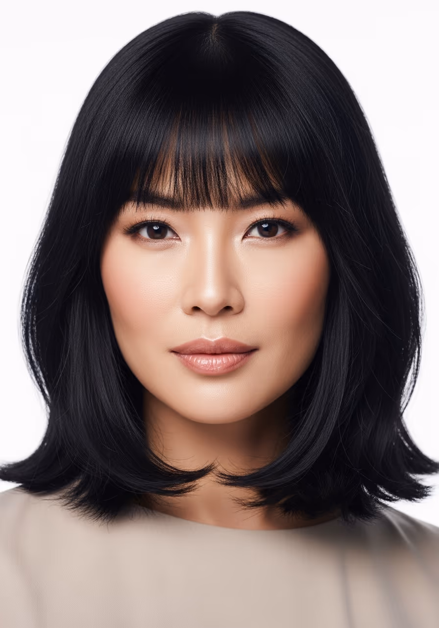 Blunt Bangs Medium