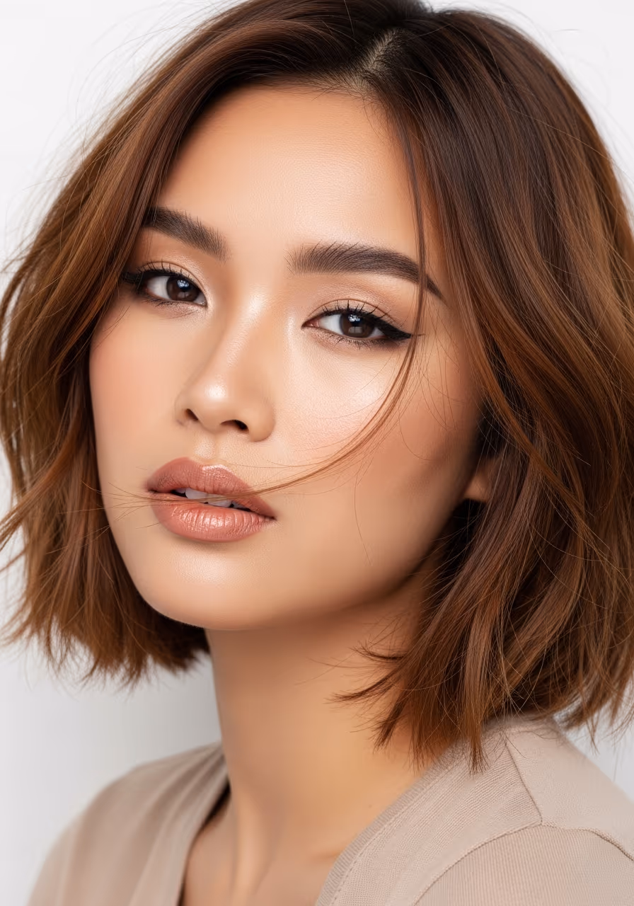 Choppy Bob Thin - Medium-Length Hairstyles for Thin Hair
