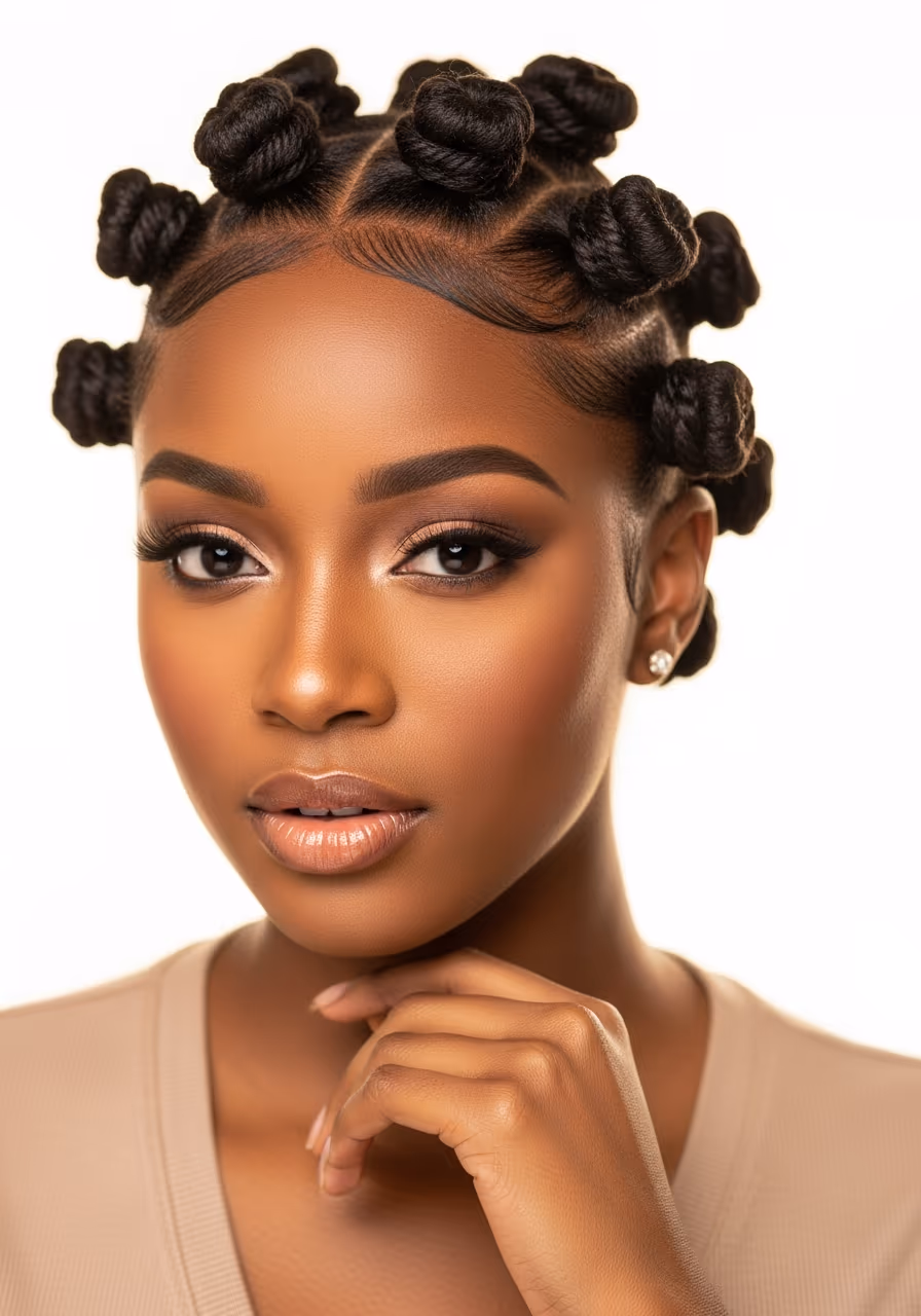 Medium Bantu Knots 2026 - Medium-Length Protective Hairstyles for Natural Hair