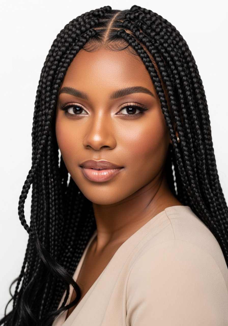 Medium Knotless Braids 2026