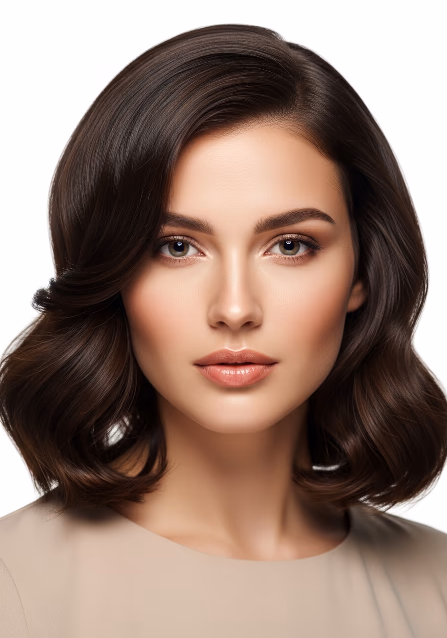 Defined Medium Waves - 22 Medium Wavy Hairstyles to Try