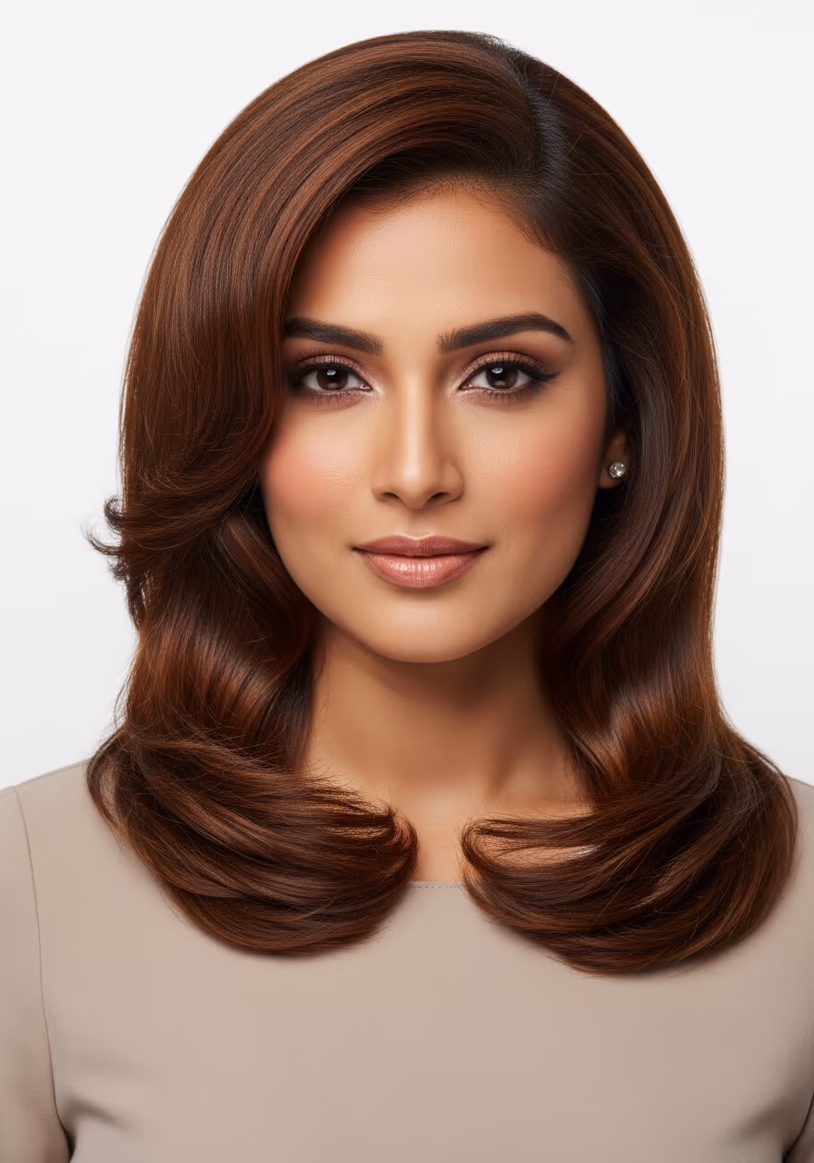 Romantic Medium Waves - 22 Medium Wavy Hairstyles to Try