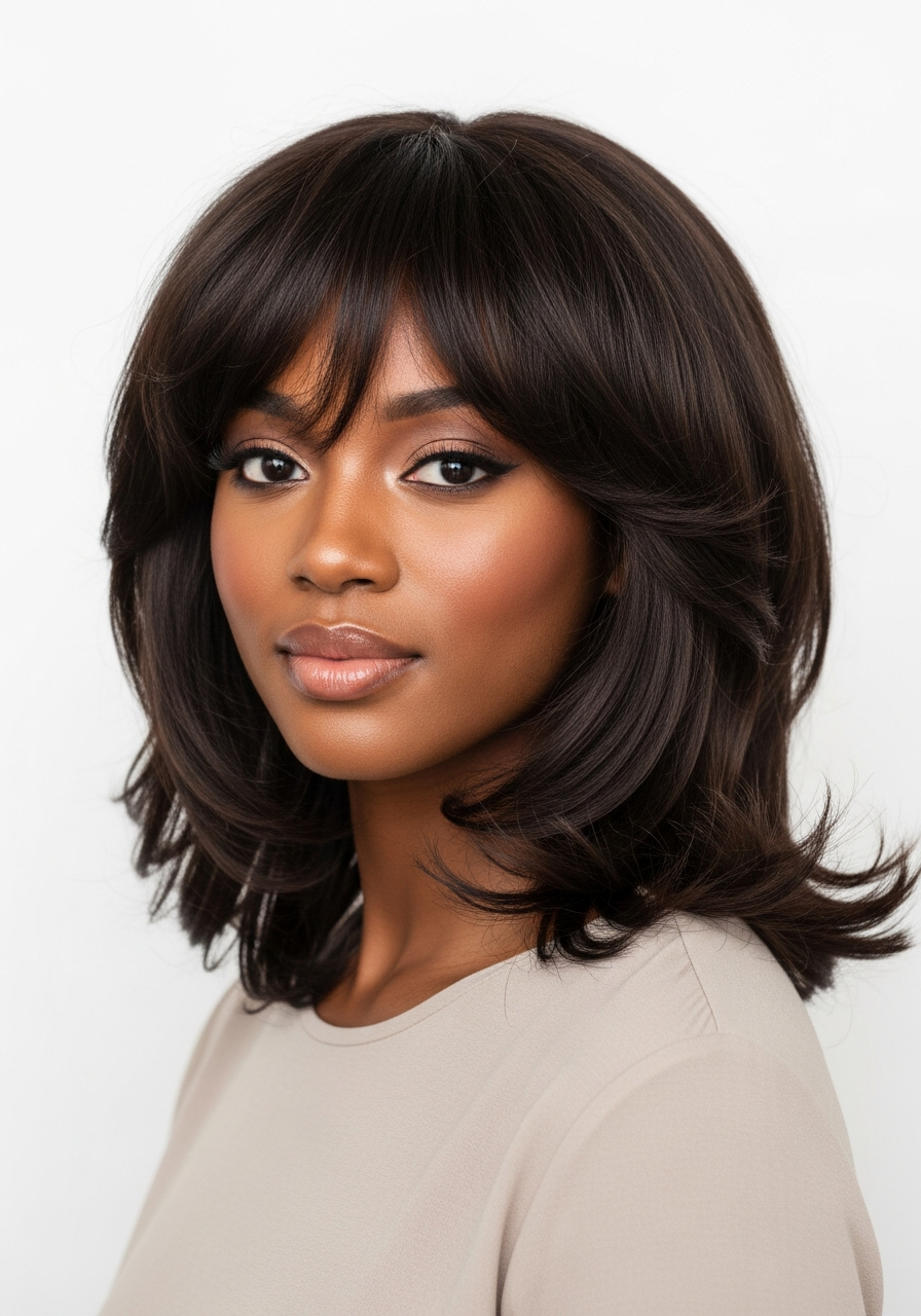 70s-Inspired Fine Hair Shag