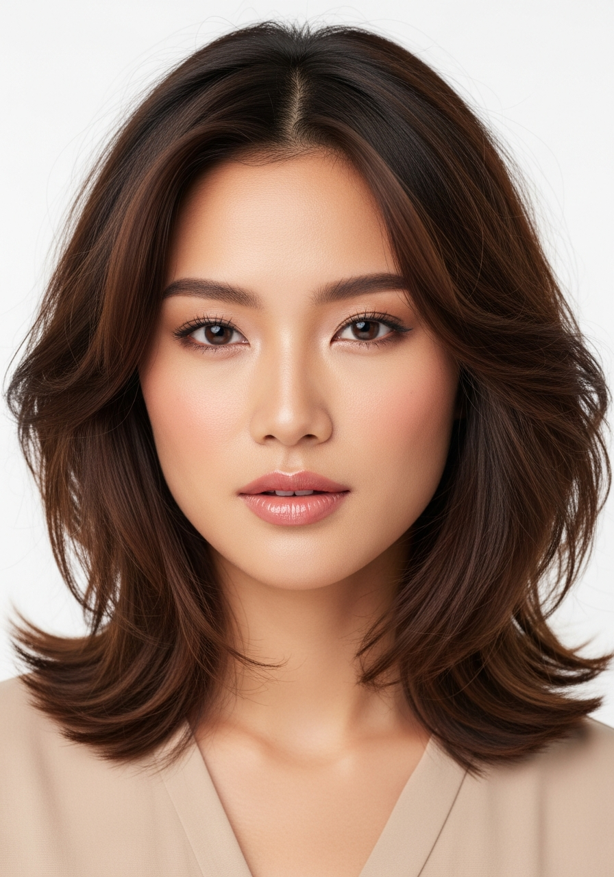 Choppy Fine Hair Shag