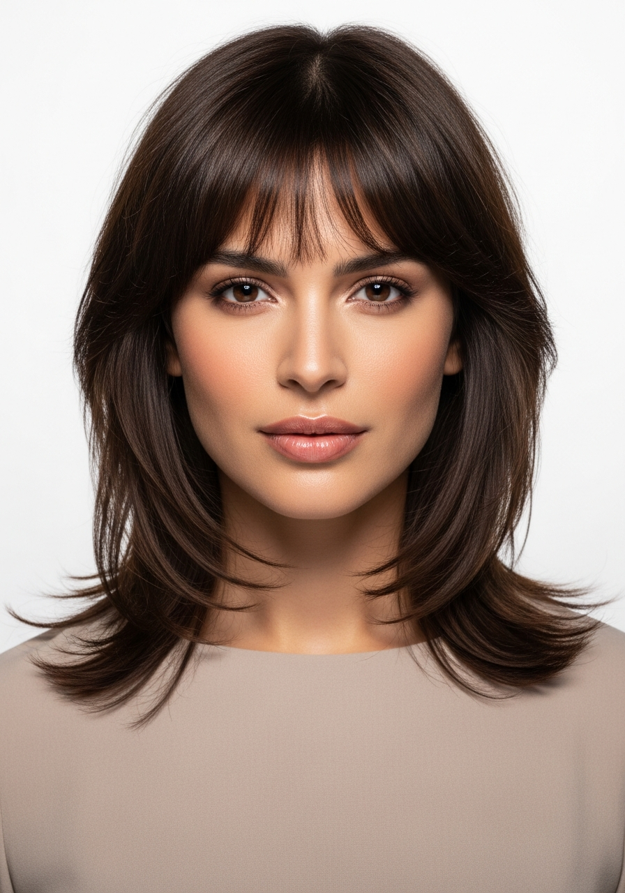 Minimal Shag for Fine Hair