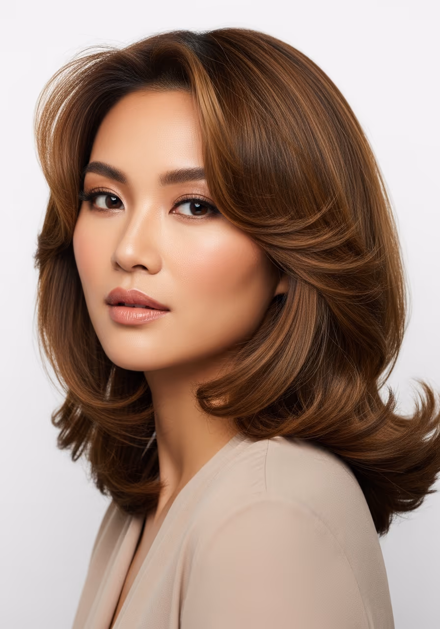 Retro Fine Shag - 20 Modern Shag Haircuts for Fine Hair That Add Major Volume