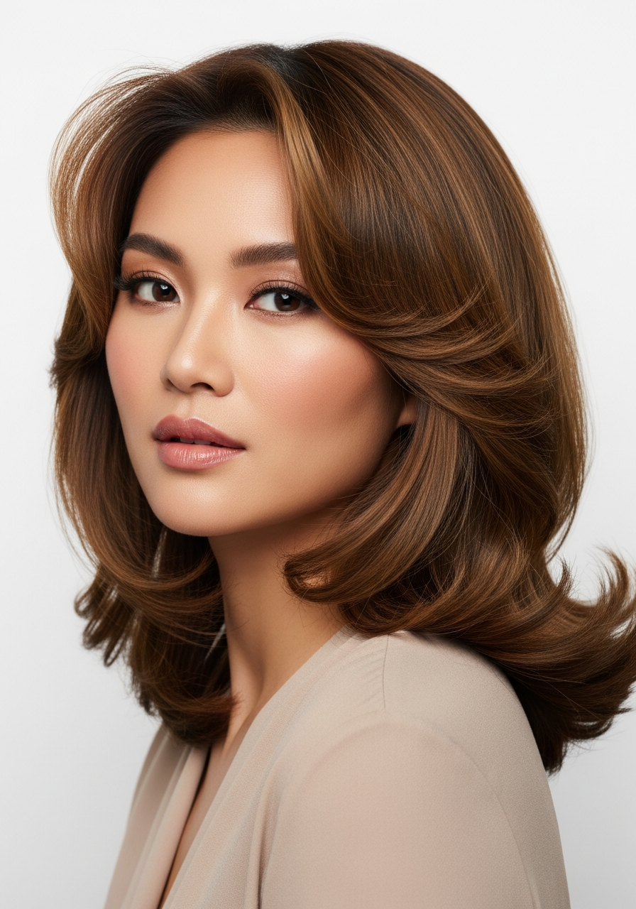 Retro Fine Hair Shag