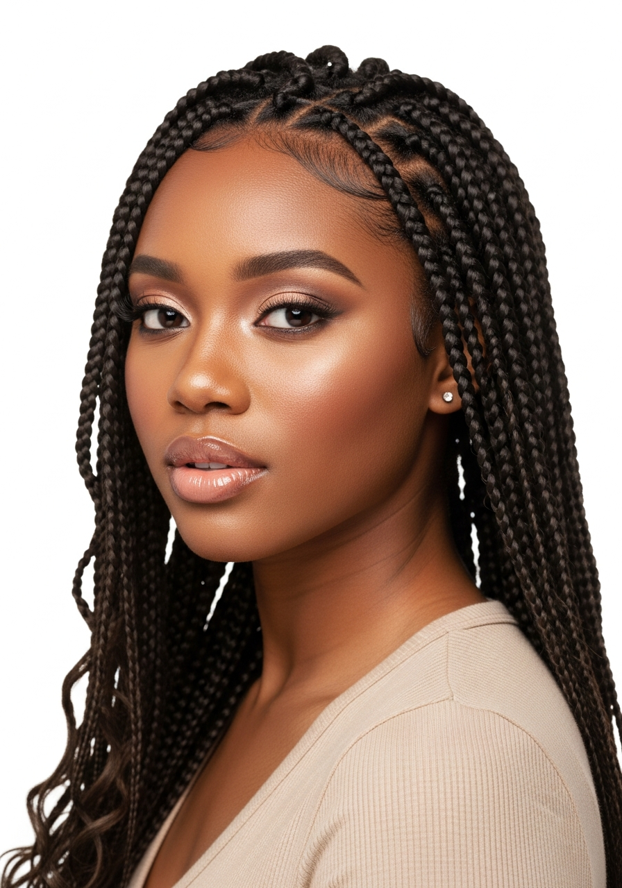 Long Bohemian Braids