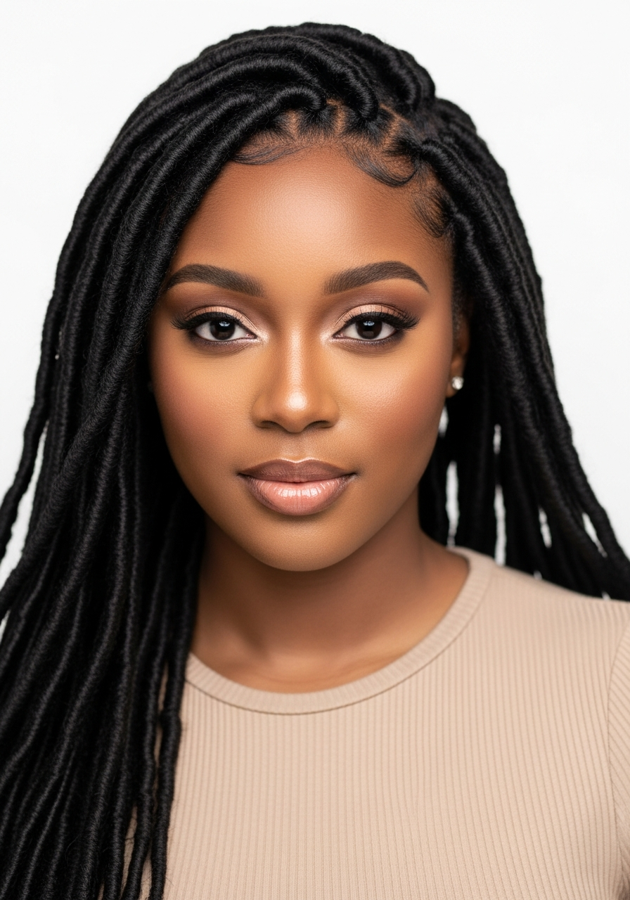 Long Faux Locs
