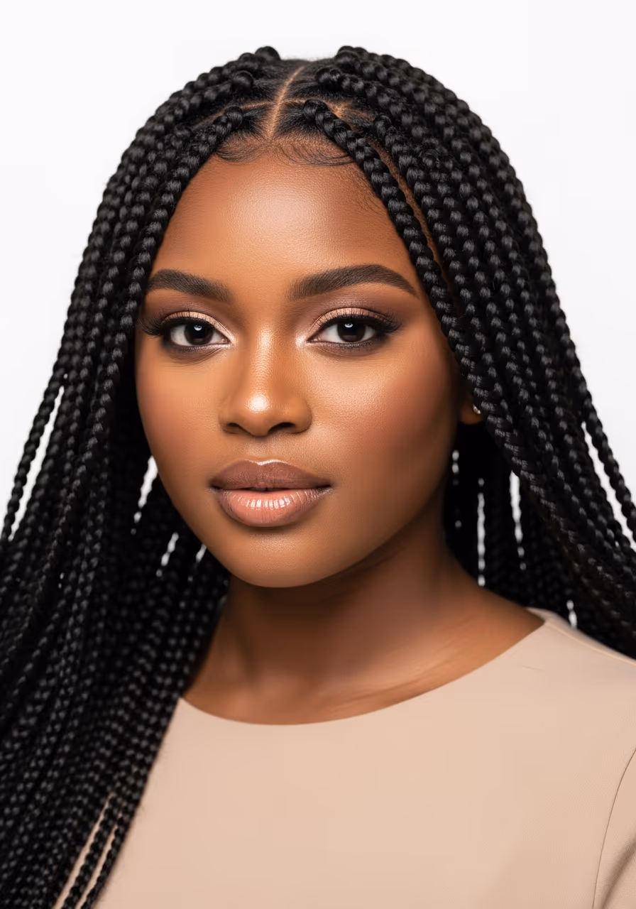 Long Knotless Braids Natural Hair 2026