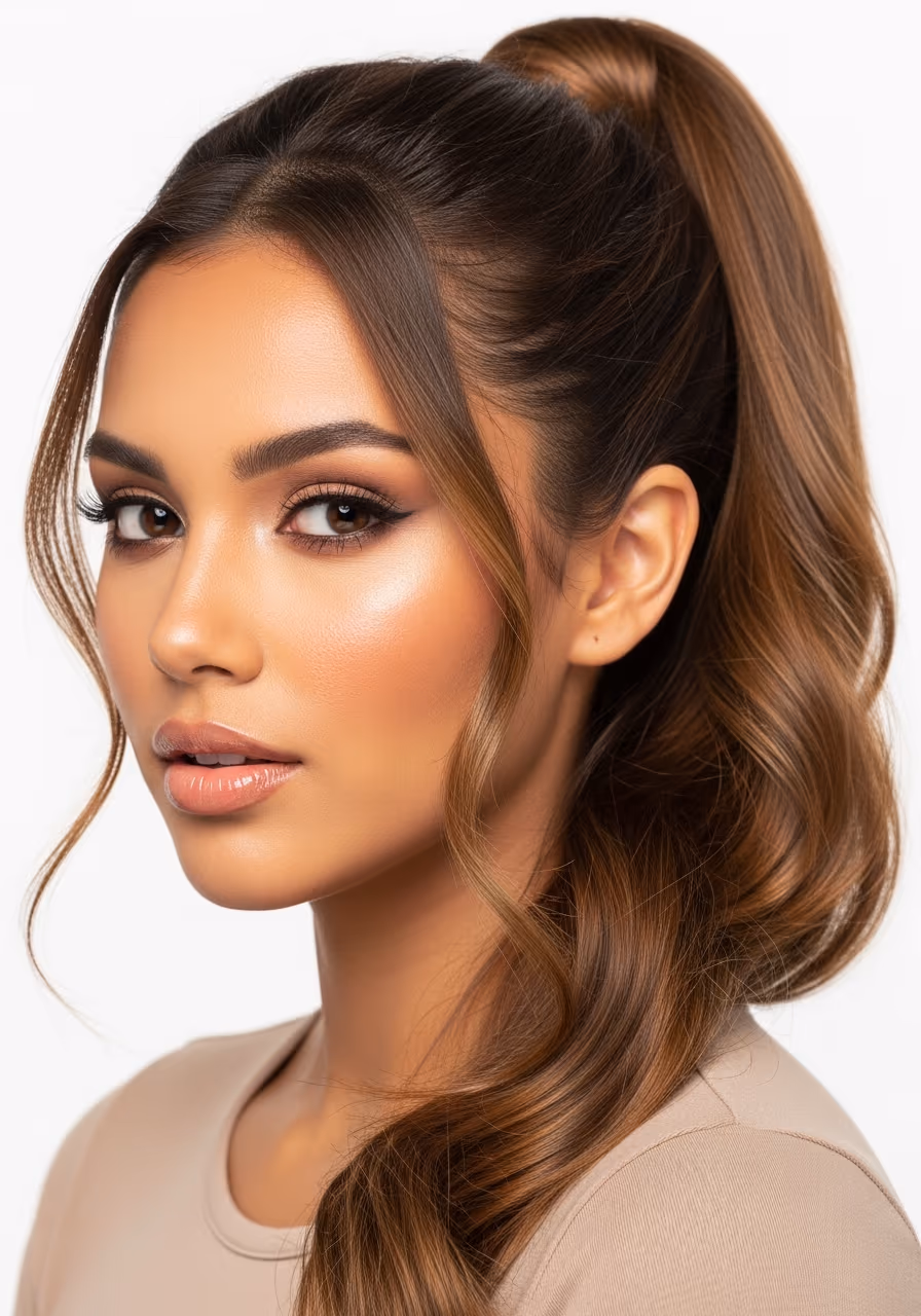Athletic Ponytail Long Hair 2026