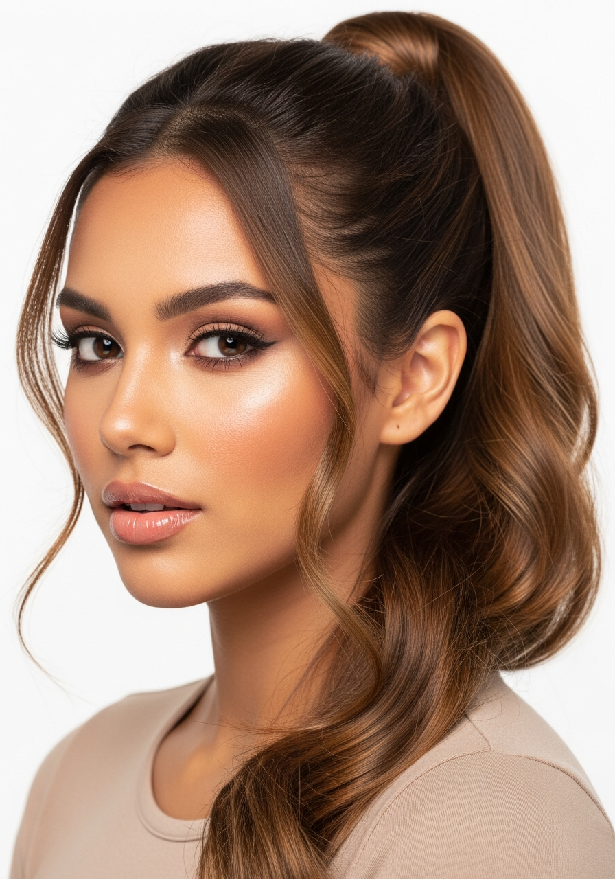 Athletic Ponytail Long Hair 2026