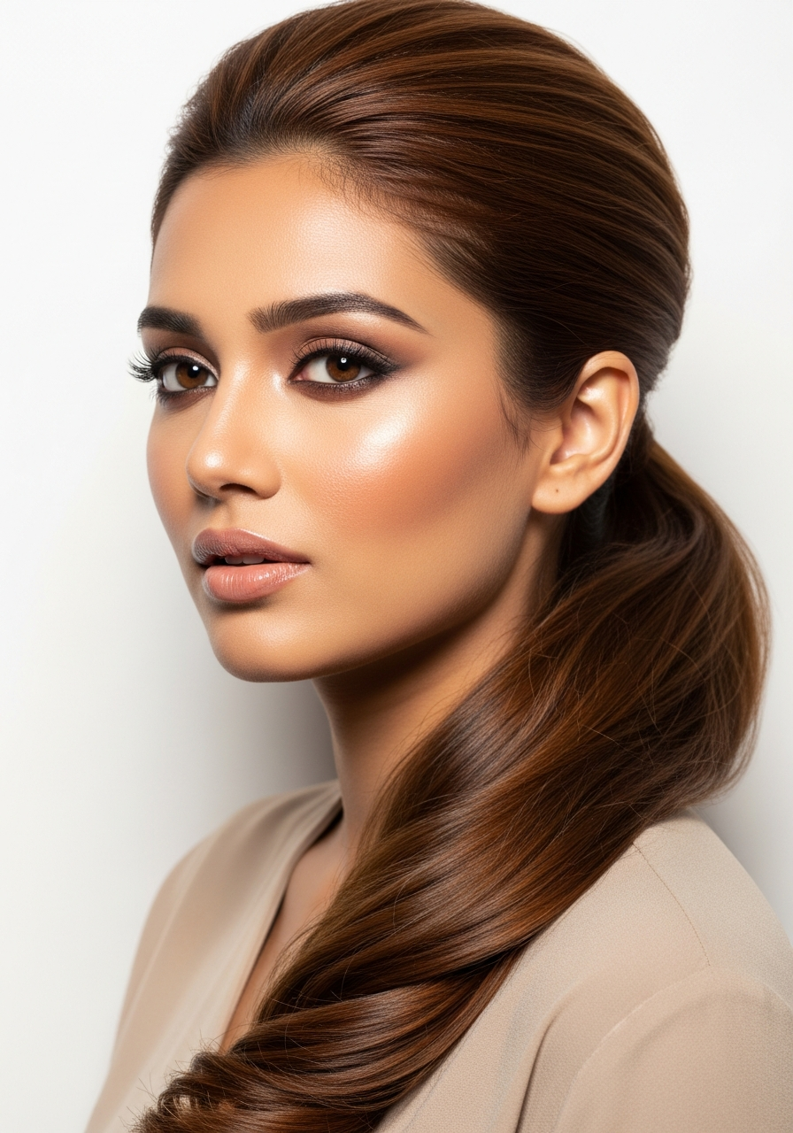 Formal Ponytail Long Hair 2026