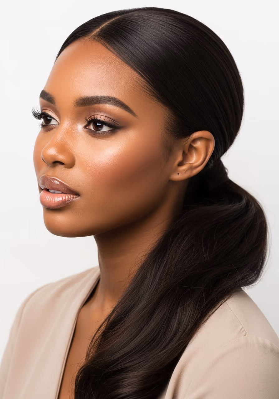 Sleek Low Ponytail 2026 - 20 Quick and Easy Ponytails for Long Hair