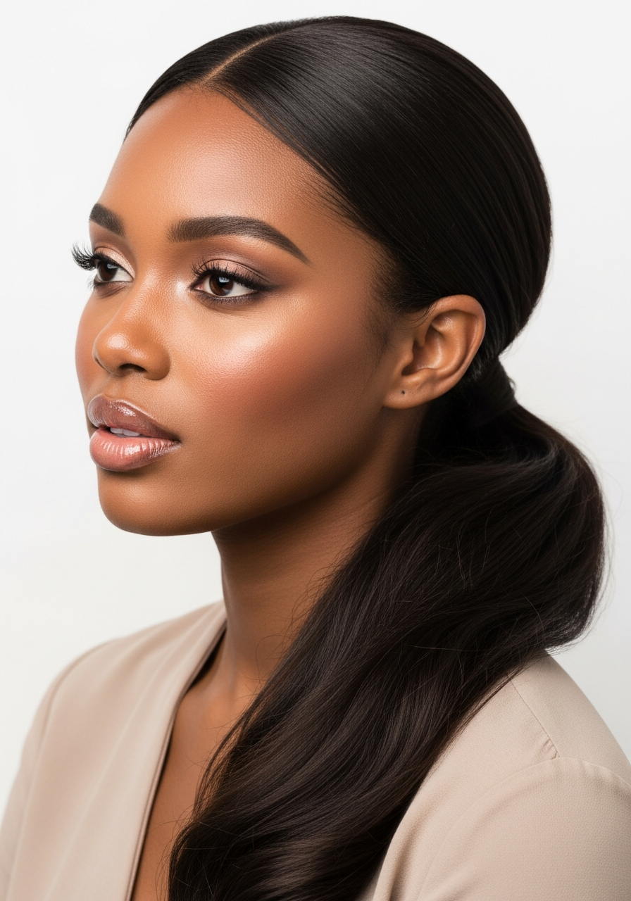 Sleek Low Ponytail 2026