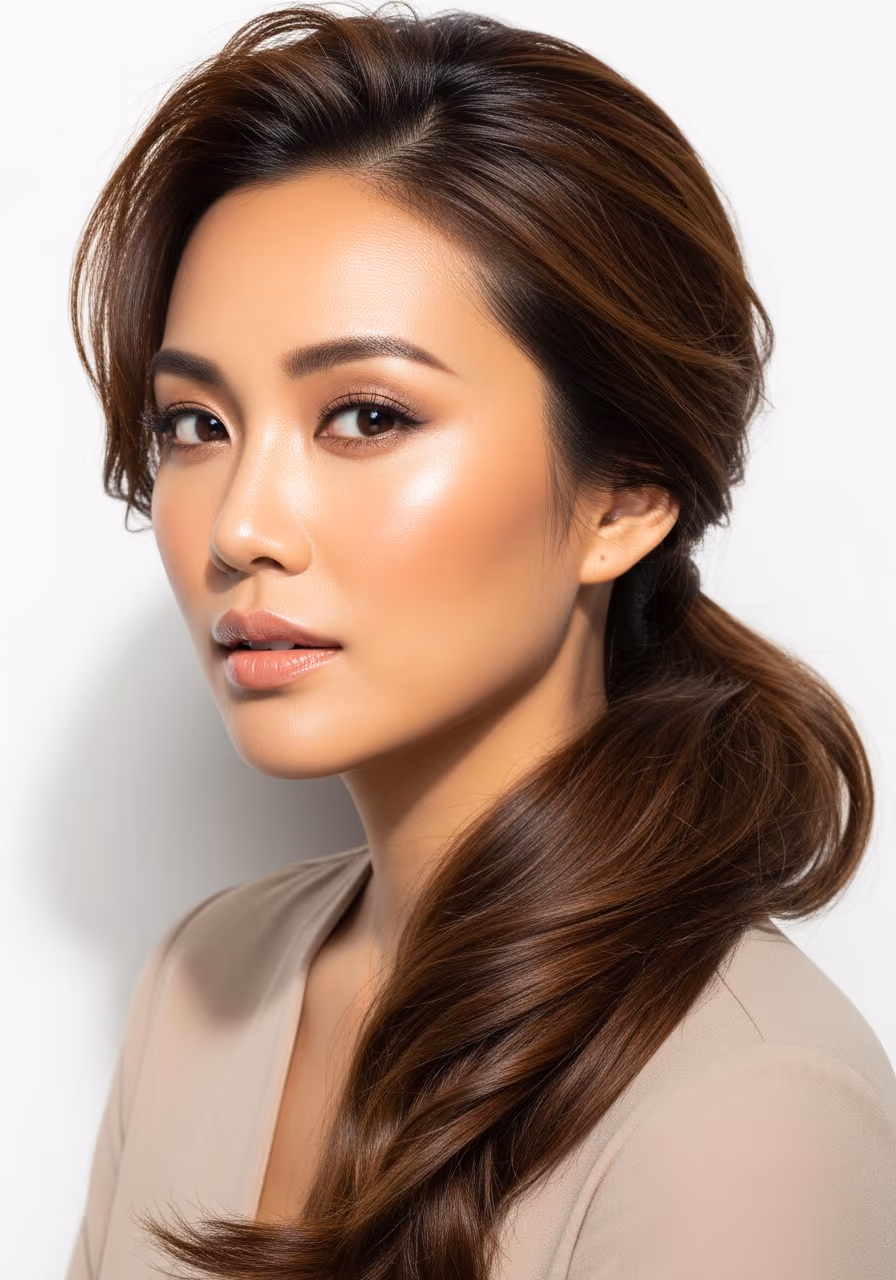 Low Side Ponytail Long Hair 2026