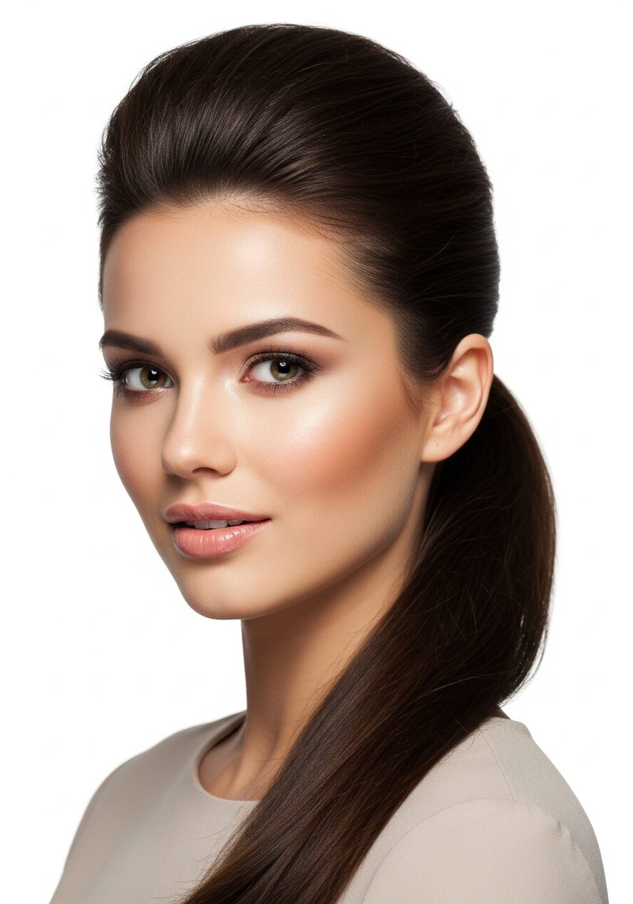 Modern Ponytail Long Hair 2026