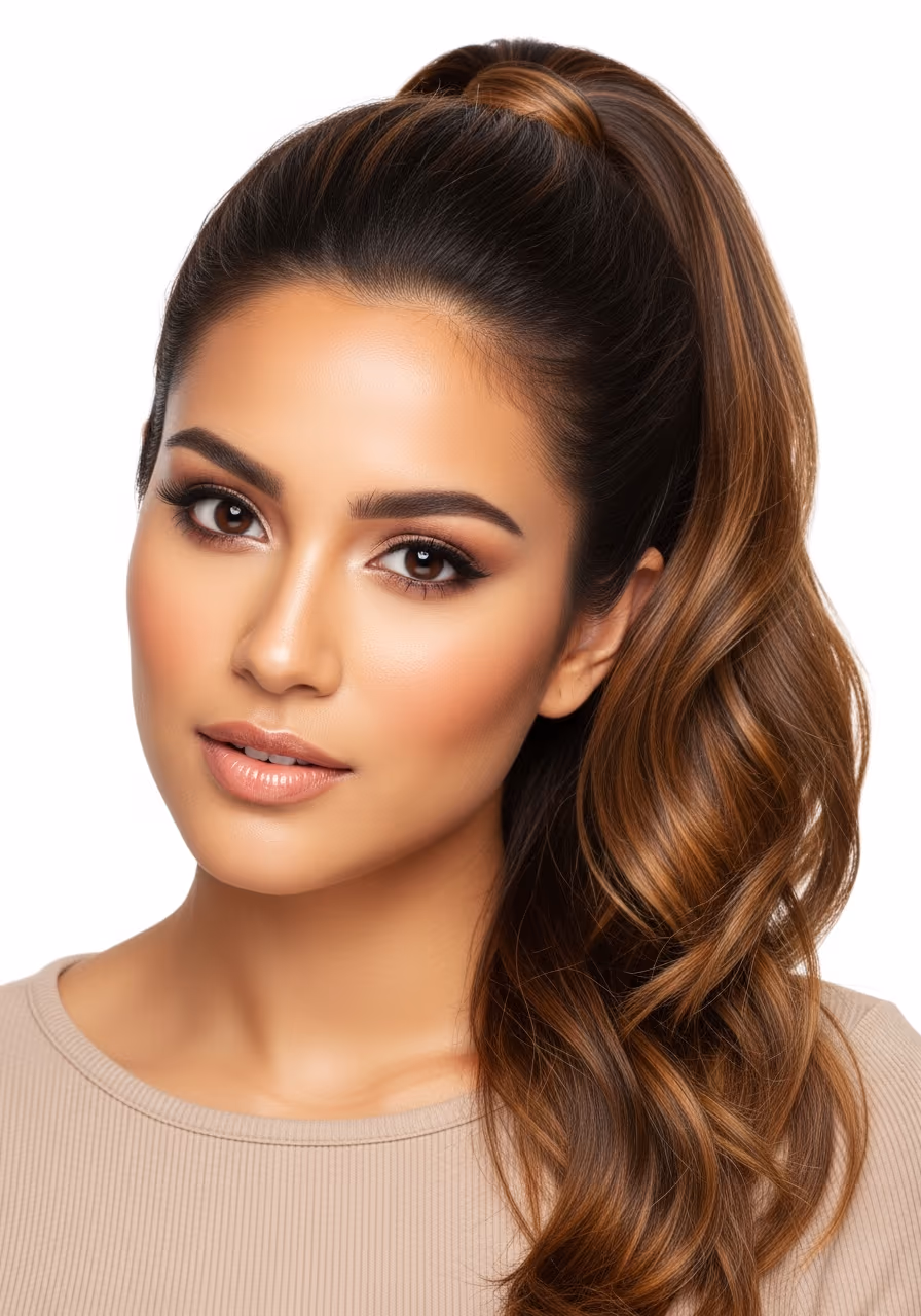 Quick Boho Ponytail Long Hair 2026