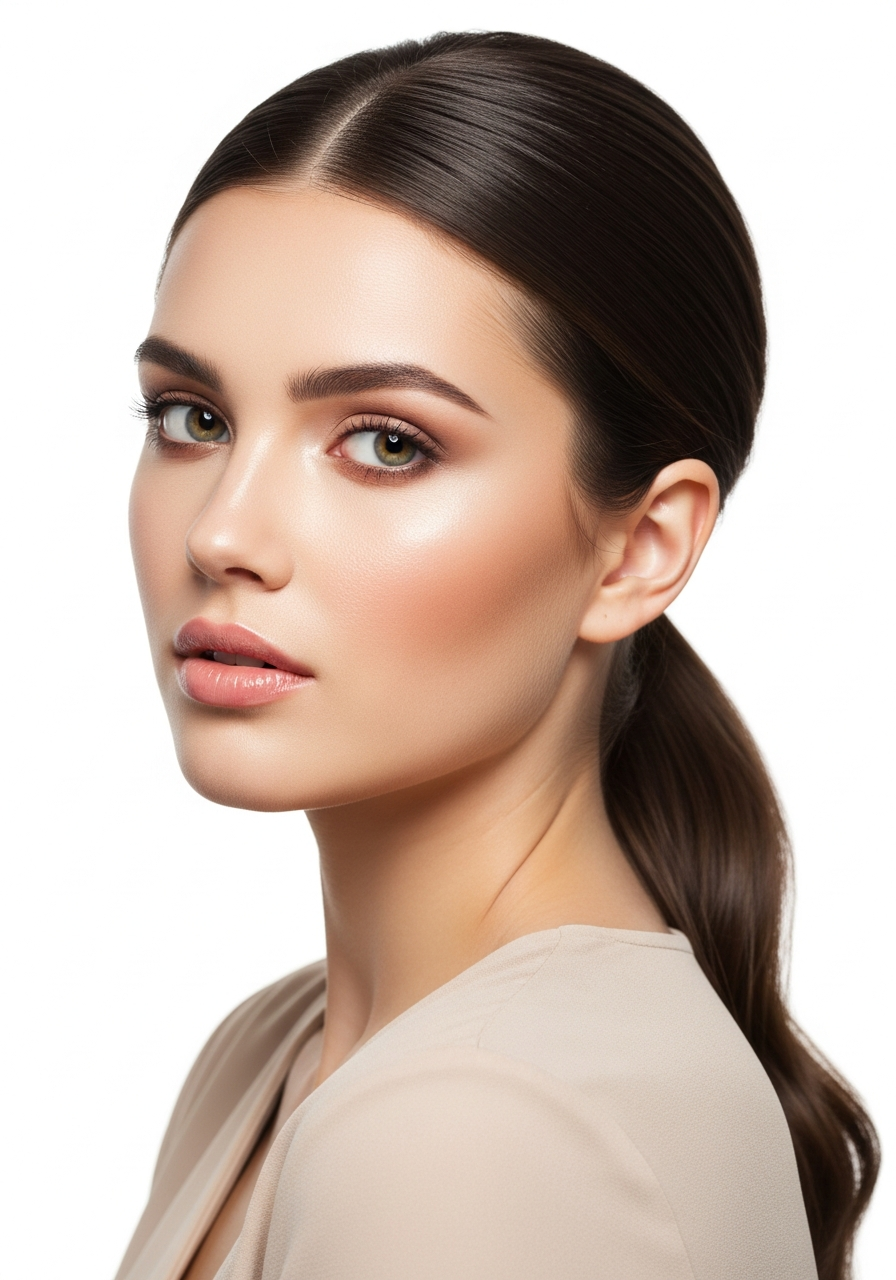 Sleek Low Bun Ponytail 2026