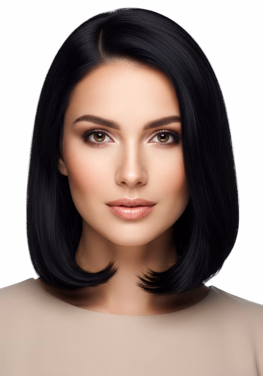 Polished Shag Straight - 22 Shoulder-Length Shag Haircuts Trending