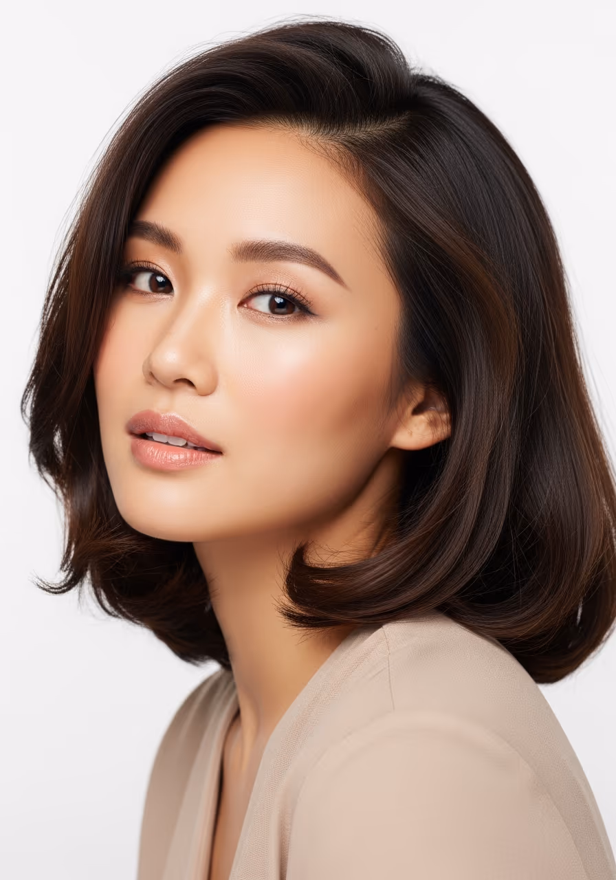 Retro Shag hairstyle - 22 Shoulder-Length Shag Haircuts Trending