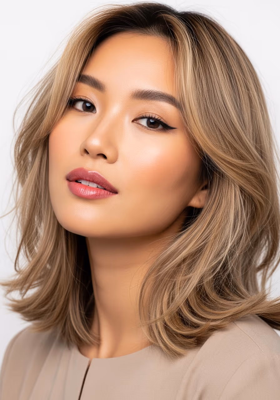Soft Shag Blonde - 22 Shoulder-Length Shag Haircuts Trending