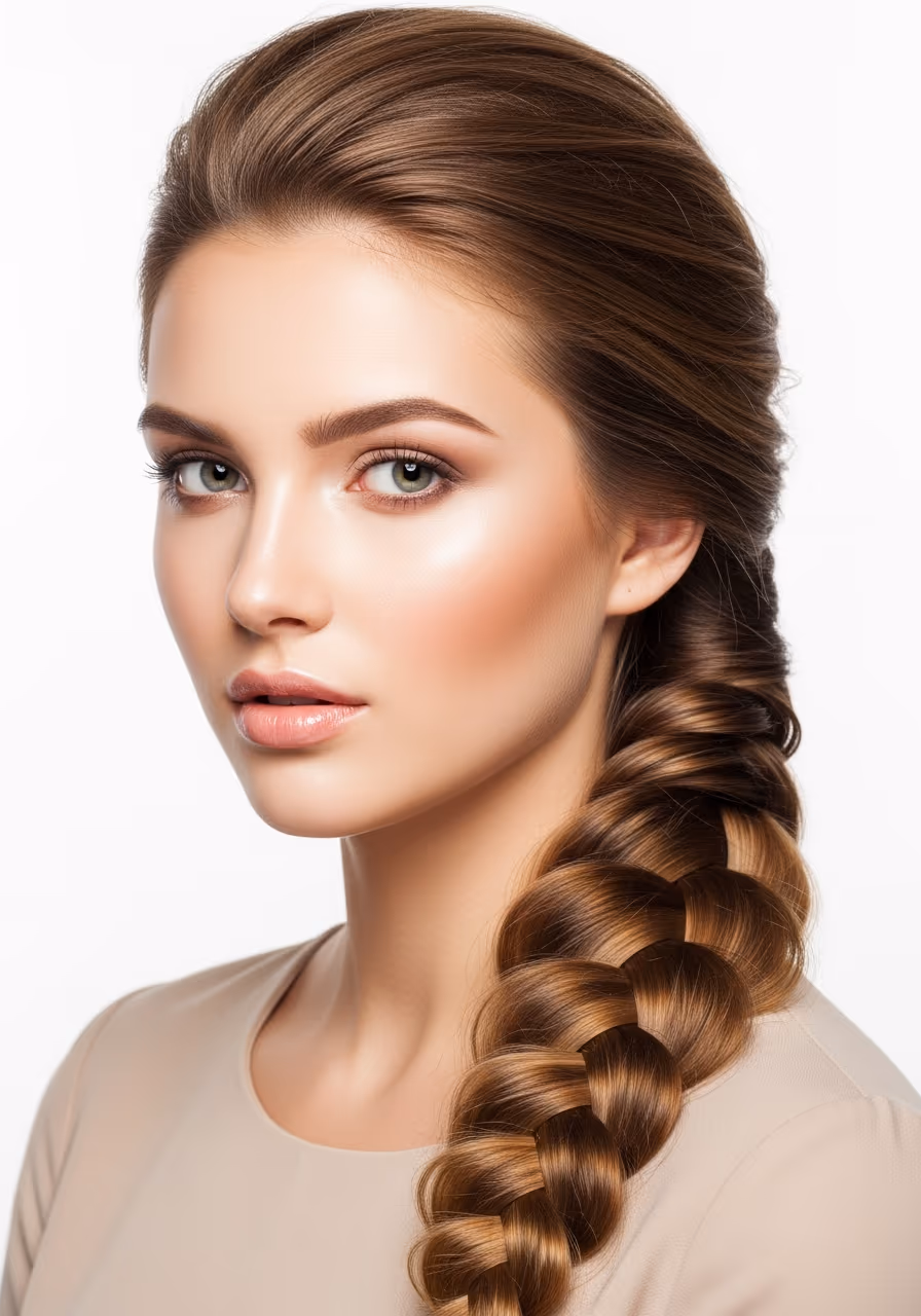 Crown Braid Waist-Length Hair 2026