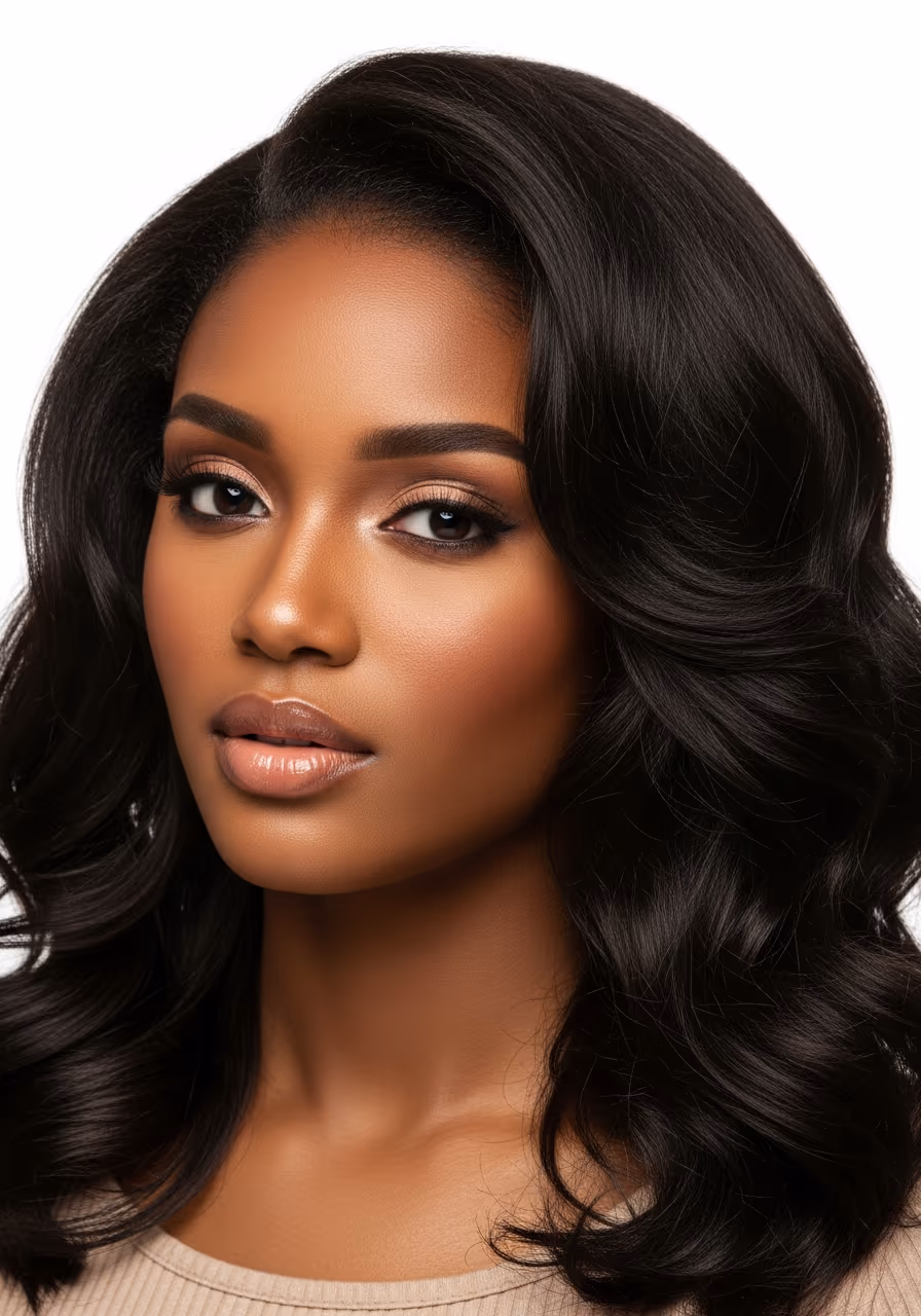 Dark Wavy Waist-Length Hair 2026