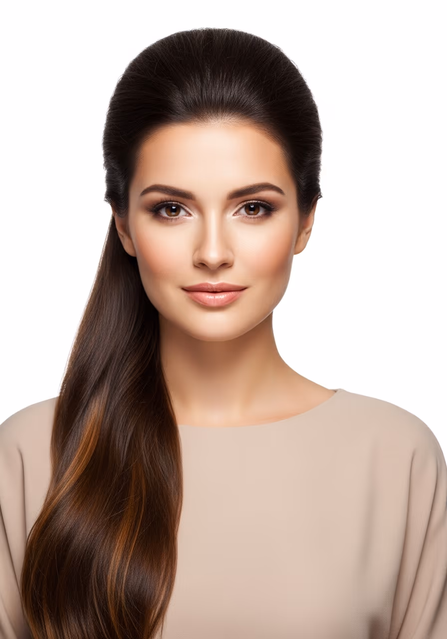 Elegant Updo Waist-Length Hair 2026