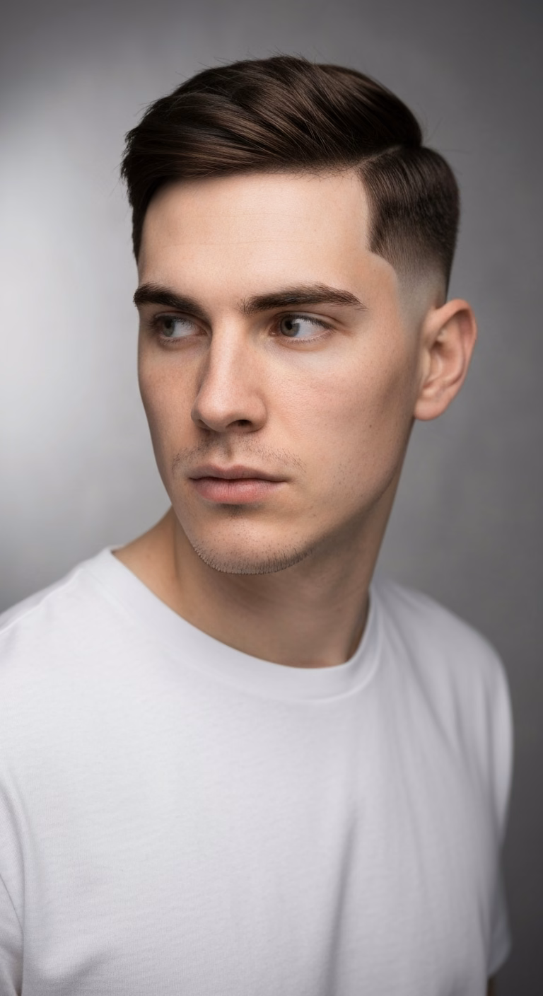 Clean Shaven Baby Mullet