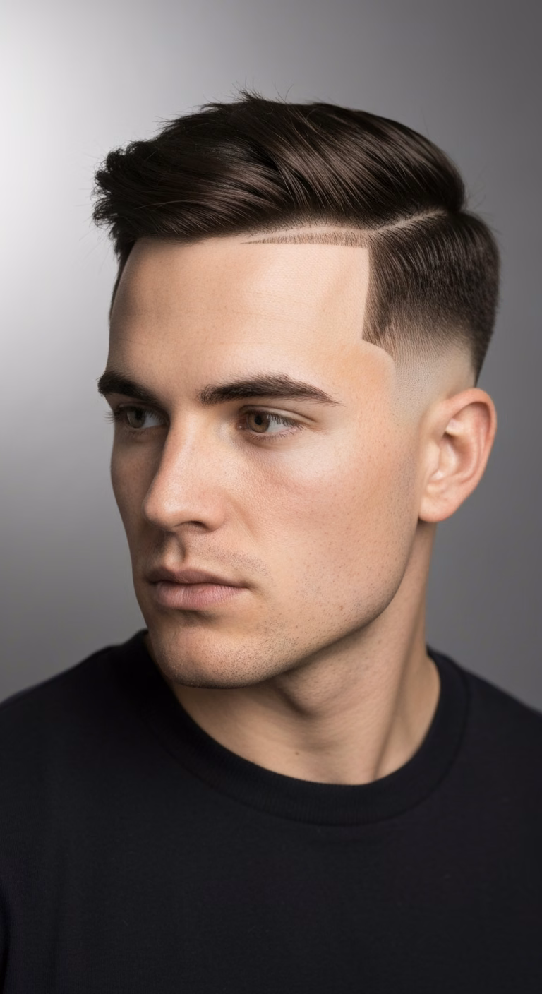 Diamond Face Baby Mullet