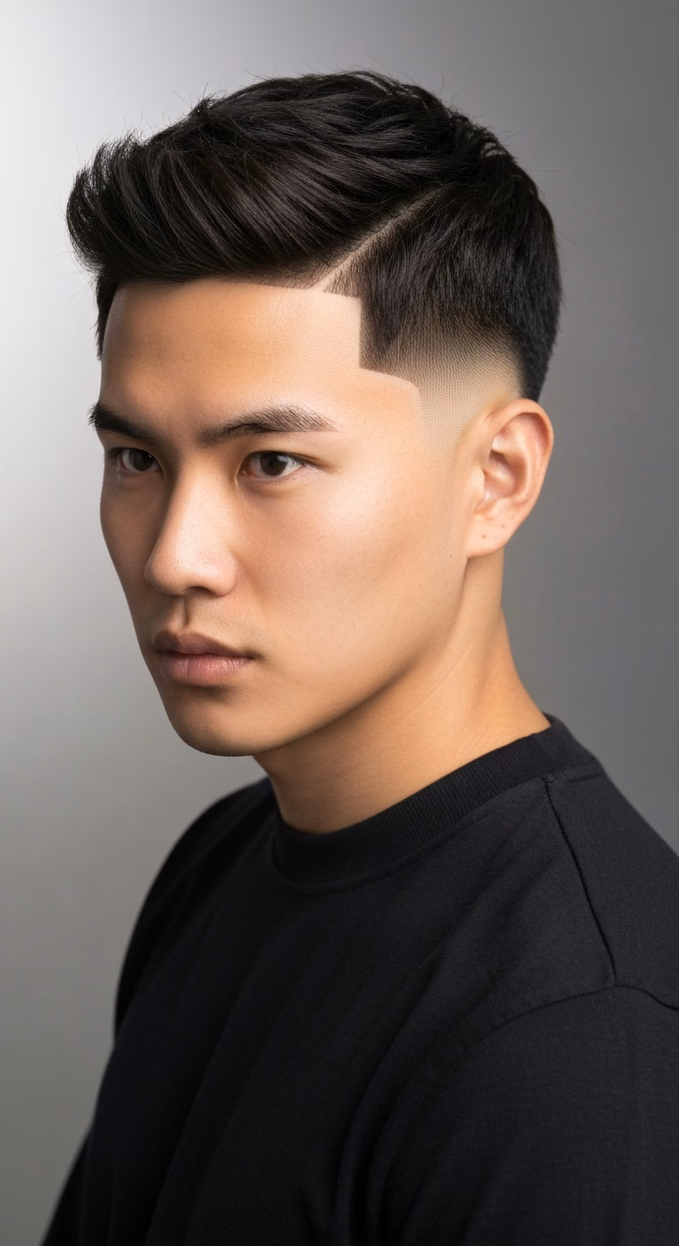K Pop Baby Mullet