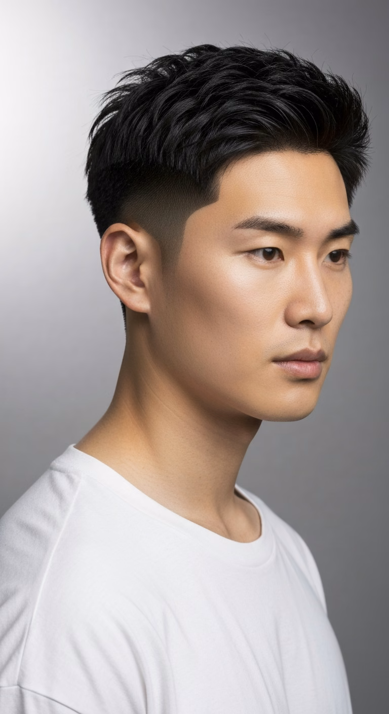 Korean Baby Mullet