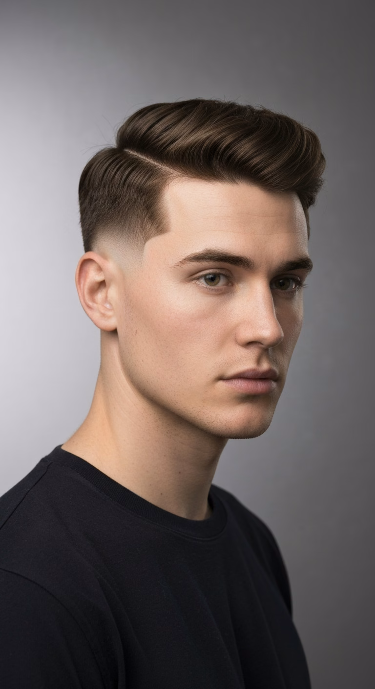 Oval Face Baby Mullet
