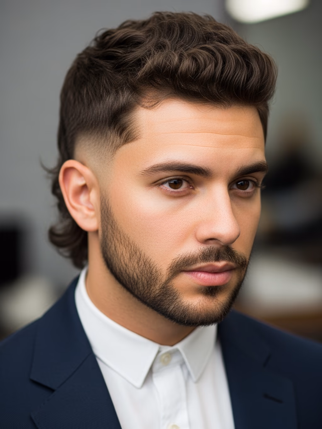 Tapered Baby Mullet — baby mullet and soft mullet for men in 2026