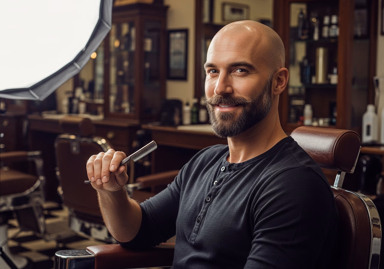 Full Shave Maintenance Cut Embrace — for men experiencing hair loss or thinning in 2026