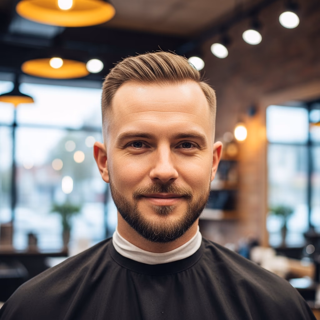 High Fade Short Crown Texture Hybrid — for men experiencing hair loss or thinning in 2026