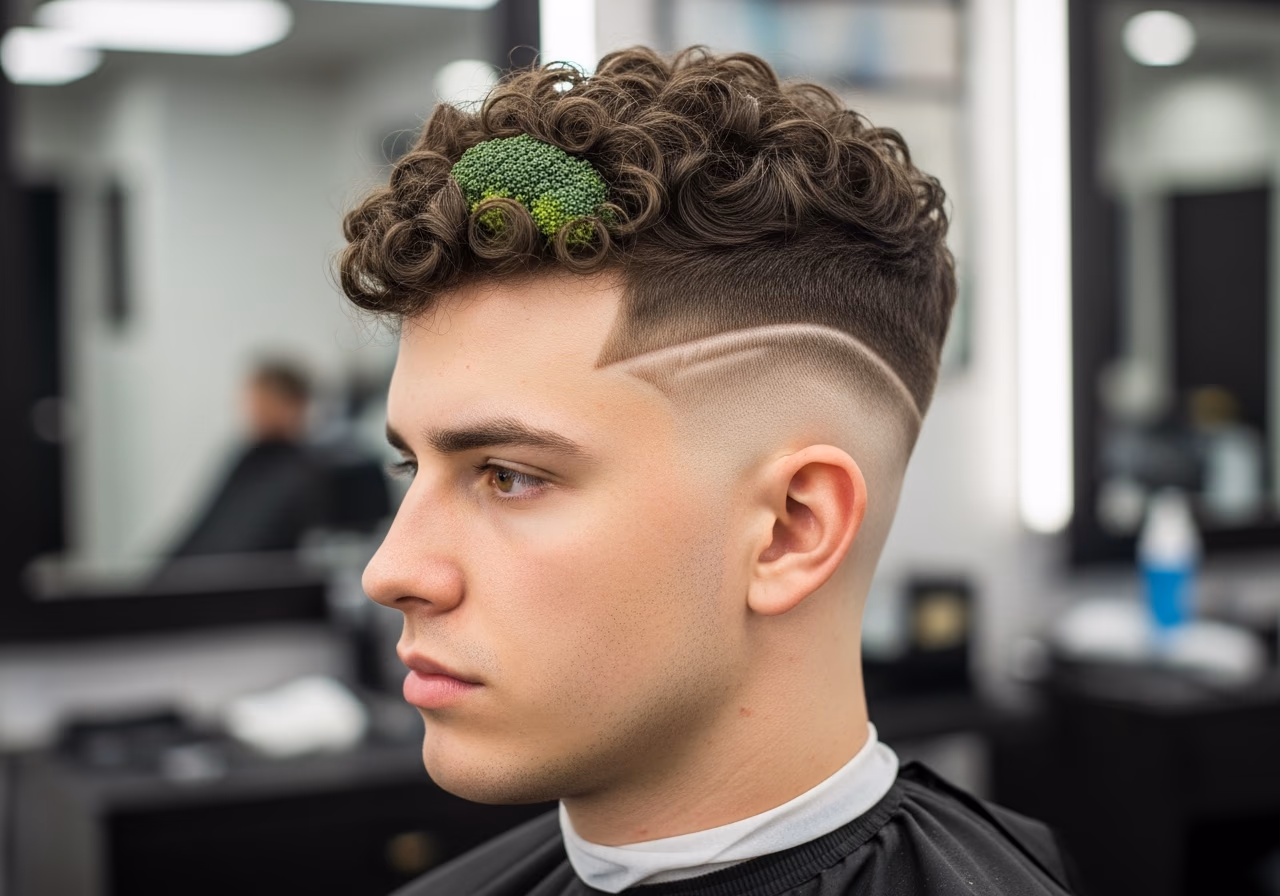 Broccoli with Design — broccoli cut for men in 2026