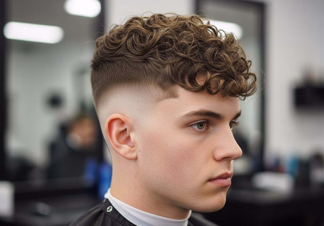 Broccoli with Side Fringe — broccoli cut for men in 2026