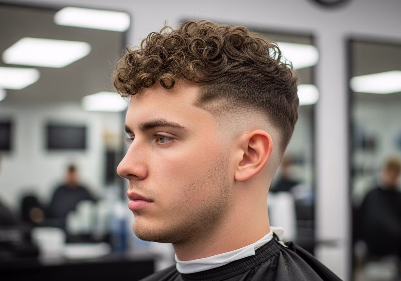 Broccoli with Temple Fade — broccoli cut for men in 2026