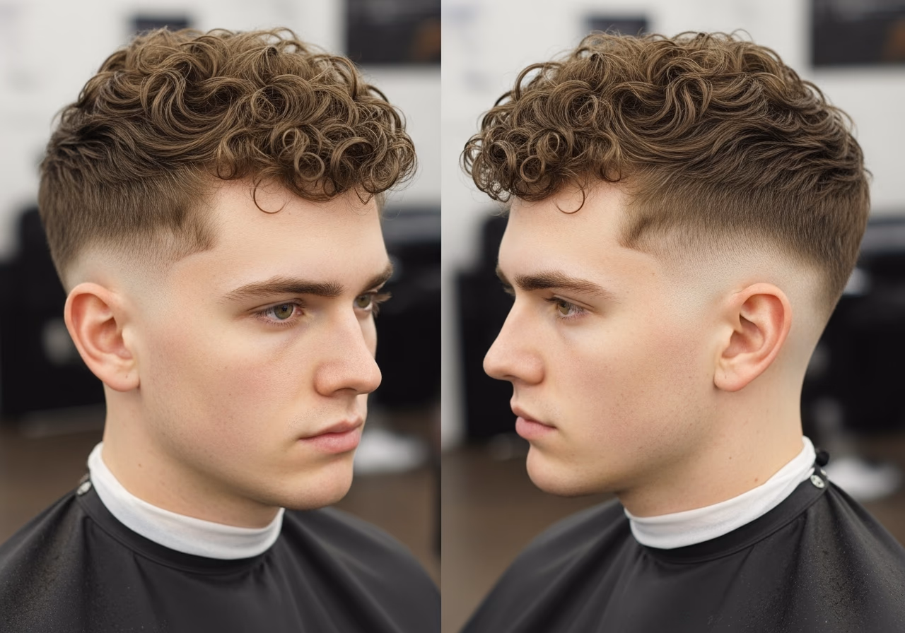 Low Fade Broccoli Perm — broccoli cut for men in 2026
